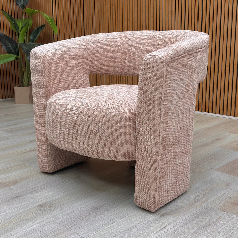 'Essie' Blush Essie Body Accent Chair